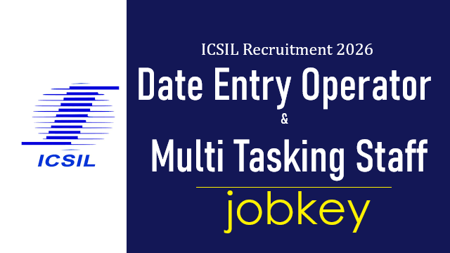 ICSIL DEO, MTS Online Form 2026