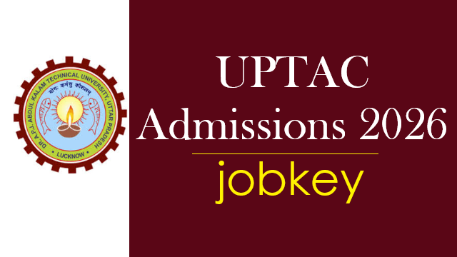 UPTAC Admission 2026 Online Form